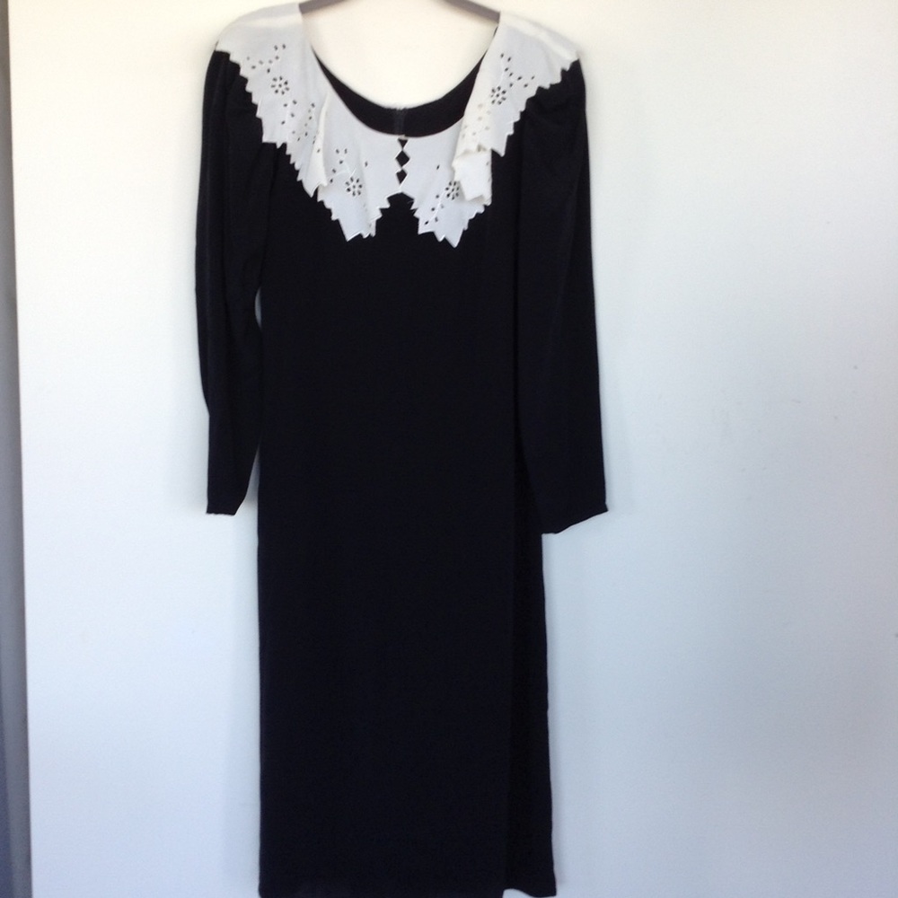 Straight black dress